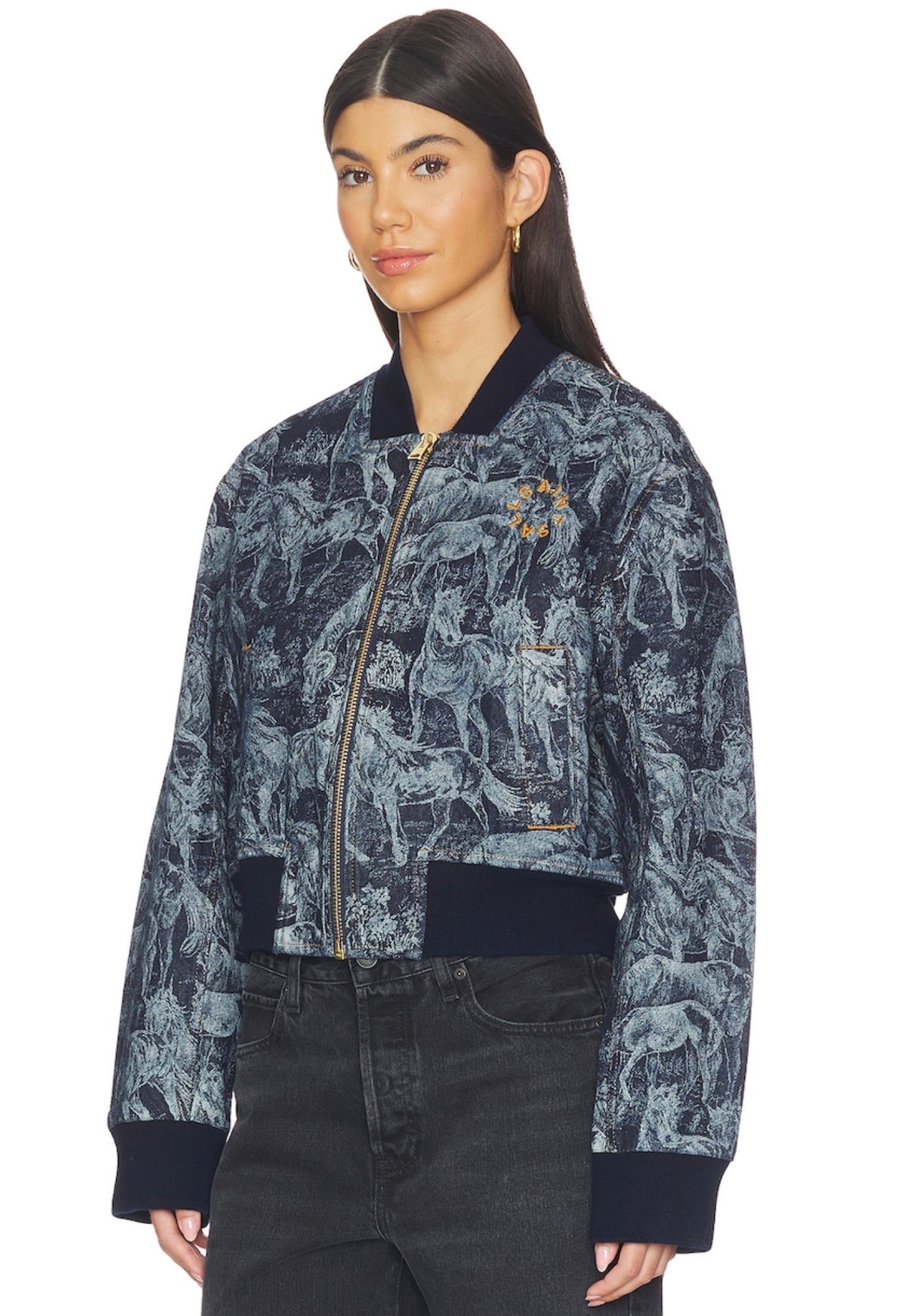 Kaytra Denim Bomber