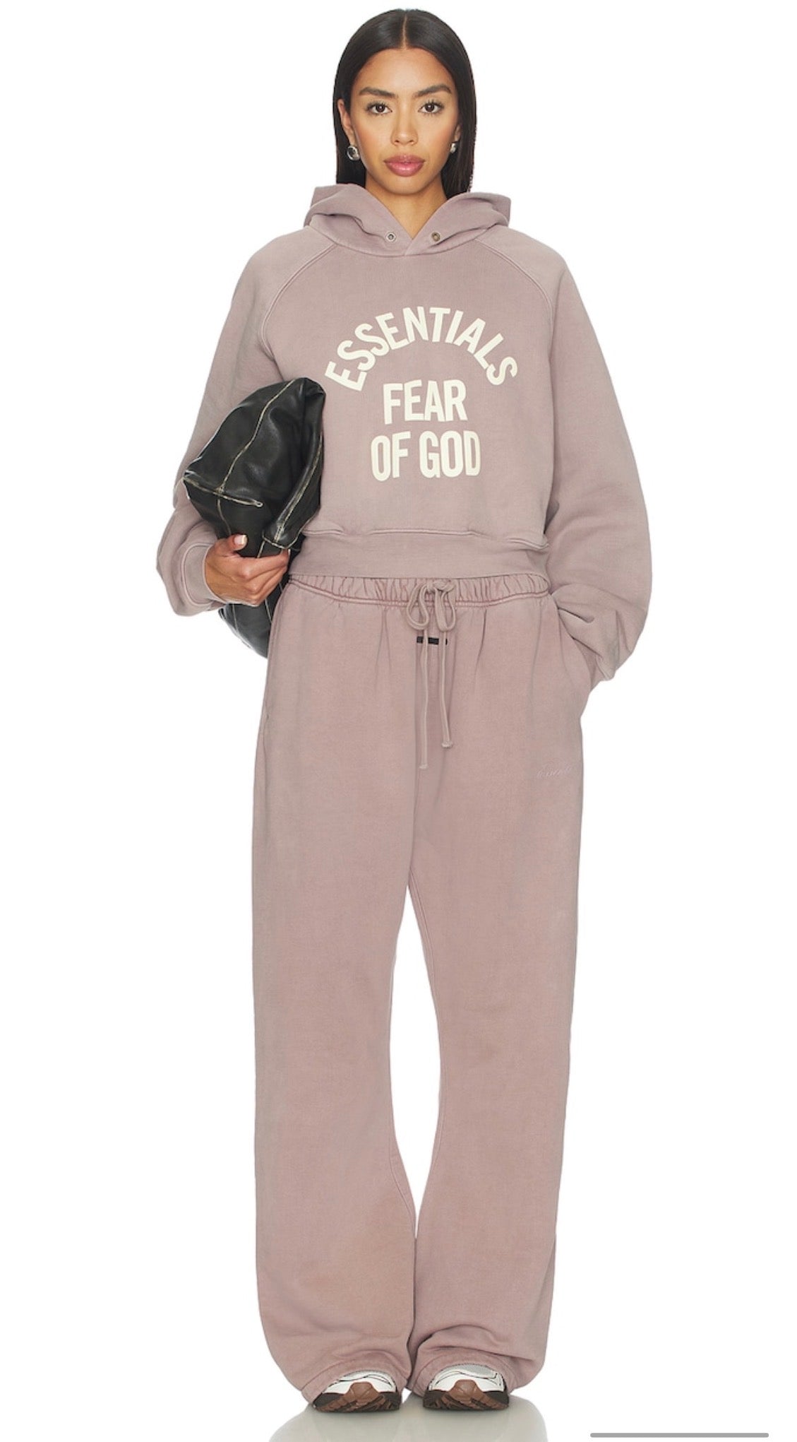 Campus 90's Cropped Raglan Hoodie / Mujer