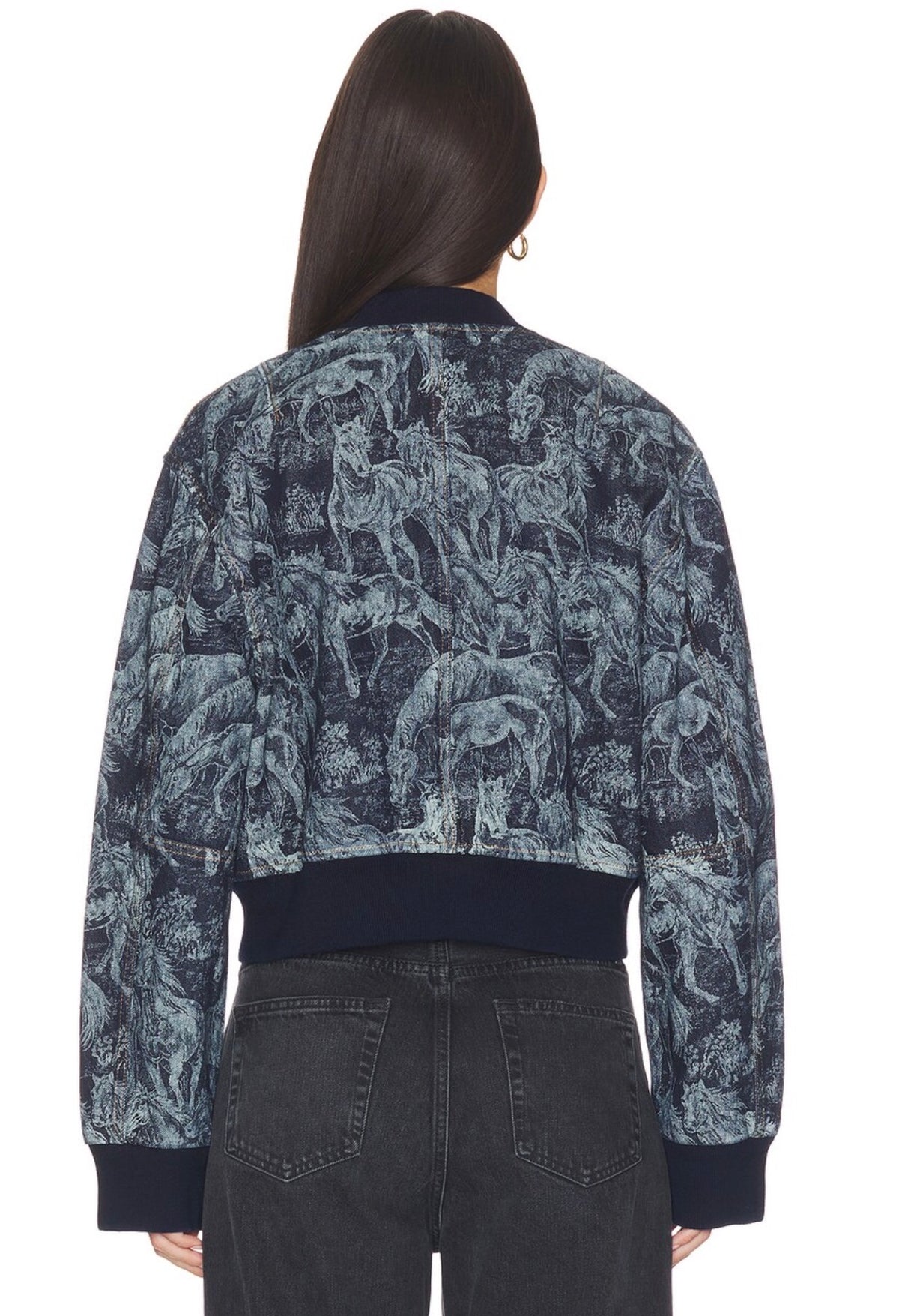 Kaytra Denim Bomber