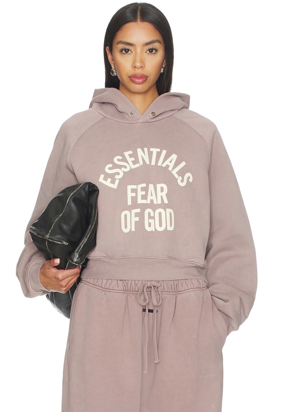 Campus 90's Cropped Raglan Hoodie / Mujer