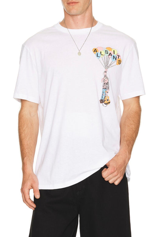 Lofty Short Sleeve Crew in Optic White